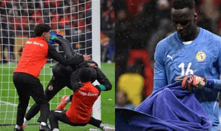 بعد "فضيحة منشفة حارس السنغال".. حارس نيجيريا يسخر من المغرب