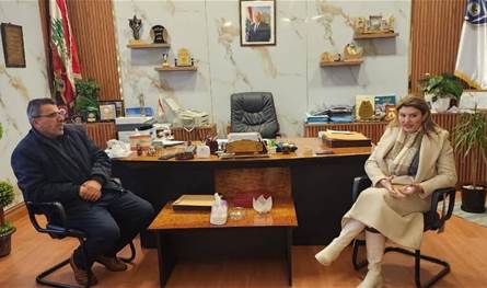 وفد من الهيئة الإدارية الجديدة في رابطة مخاتير قضاء النبطية زار الترك