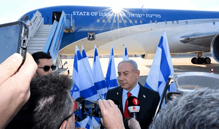 مجددًا.. طائرة نتنياهو تقلع إلى جهة "غير معلومة"