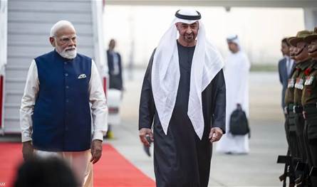 الشيخ محمد بن زايد يصل نيودلهي في زيارة عمل لتعزيز علاقات الإمارات والهند