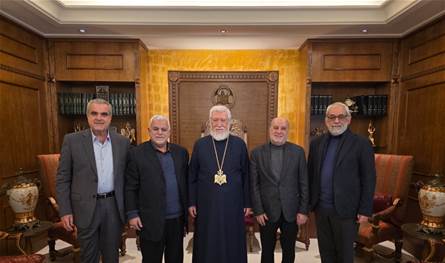 وفد من حزب الله زار البطريرك آرام الأول كيشيشيان