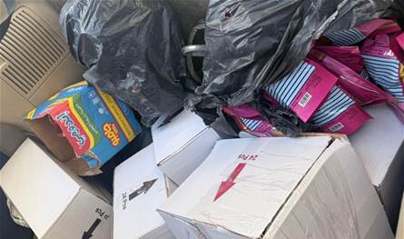 "الريجي" تضبط مصنوعات تبغية مهرّبة ومزورة في حي الصويري ومجدل عنجر