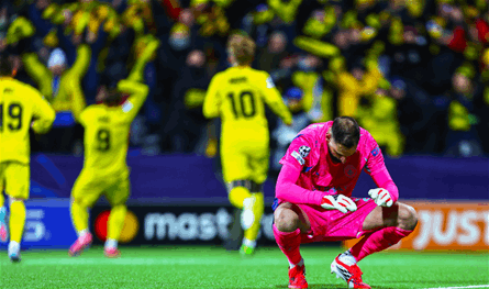 مانشستر سيتي يتجرع مرارة الهزيمة في معقل بودو غليمت