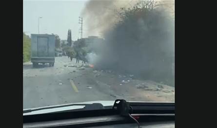 بالفيديو: غارة إسرائيلية استهدفت "رابيد" في البازورية