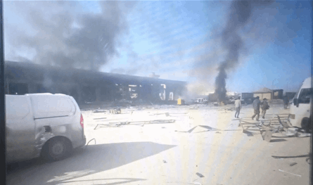 قتلى وجرحى.. تفجير مستودع ذخيرة في اليعربية قبل انسحاب "قسد"