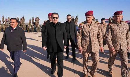 السوداني يتفقد قاعدة عين الأسد بعد تسلمها من التحالف الدولي