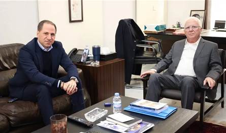 الجميل عرض مع ضاهر المستجدات السياسية وملف الانتخابات