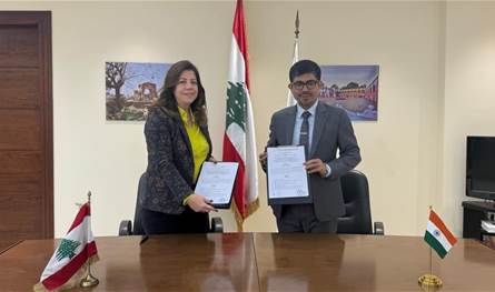 الهند تتجهُ لـ"إعادة إعمار منشآت لبنانية".. مذكرة جديدة تمّ توقيعها