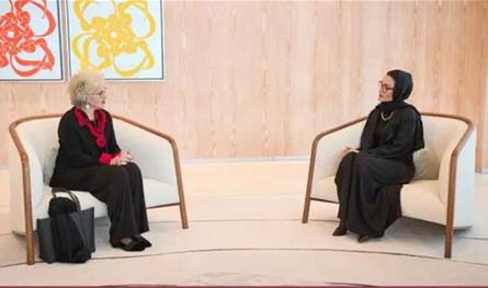 التعليم والتكنولوجيا محور لقاء وزيرة التربية والشيخة موزا