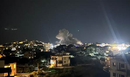 فرق مجلس الجنوب الهندسية عاينت أضرار الغارات في قناريت والخرايب 