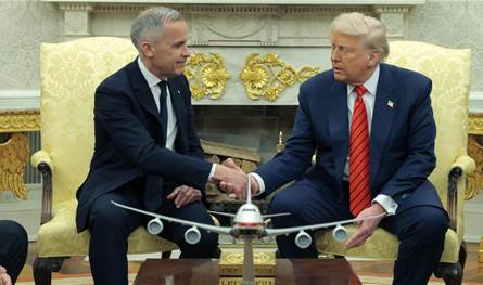 بعد الخلاف الحاد والتلاسن العلني بينهما.. ترامب يسحب الدعوة التي وجهها لرئيس وزراء كندا 