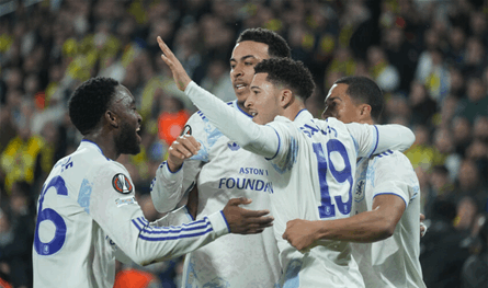 ليون وأستون فيلا في القمة.. صدارة مشتركة قبل الجولة الأخيرة