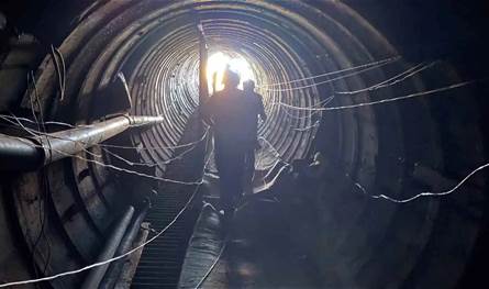 الجيش الإسرائيلي يدمّر نفقًا هجوميًا لحماس بطول كيلومتر شرقي غزة