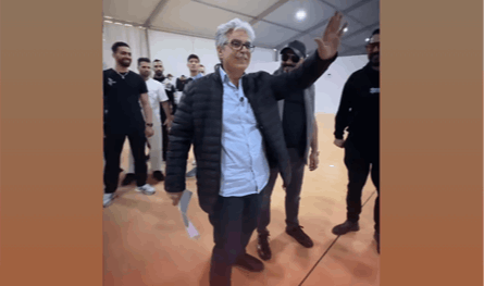 "أبو شهاب" و "أبو عصام".. فيديو لنجوم باب الحارة في كواليس "جوي أووردز"