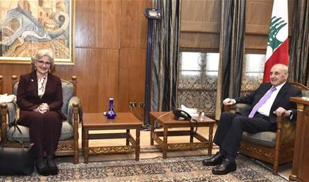 بري استقبل وزيرة التربية