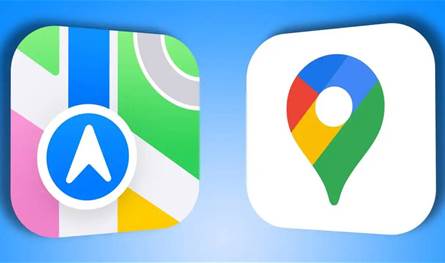 رغم التحسينات… مستخدمو آيفون يفضّلون خرائط غوغل على أبل