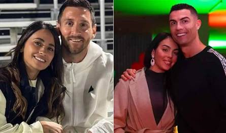 على الرغم من توتر العلاقة بين ميسي ورونالدو.. جورجينا وأنتونيلا يتبادلان المجاملات! (صور)