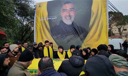 "حزب الله" شيع الشهيد محمد زريق في تول الجنوبية