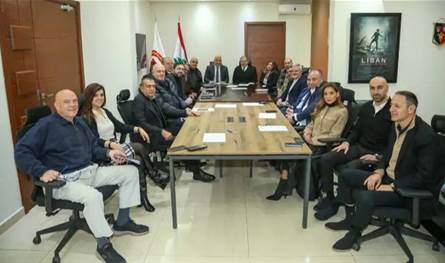 لبنان – ويبحث خريش وشركات النفط تعزيز إجراءات السلامة على طول الشاطئ