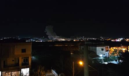 لبنان – قصف عنيف وصور توثقه.. غارات إسرائيلية تستهدف سهل البقاع