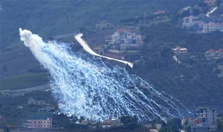 لبنان – ليست المرة الأولى.. إسرائيل تستخدم الفسفور الأبيض في يحمر والصور توثق ذلك