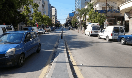 لبنان – في الصورة: افتتاح شارع رياض الصلح في صيدا