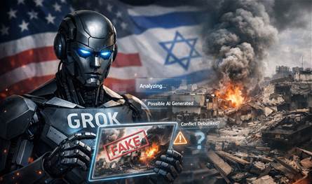 لبنان – اتهامات ضد "جروك" من خلال التلاعب برواية الحرب