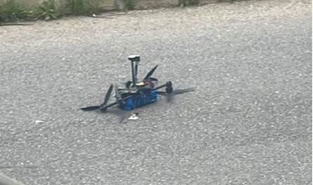 بالفيديو... سقوط طائرة "درون" إسرائيليّة في بلدة المروانية