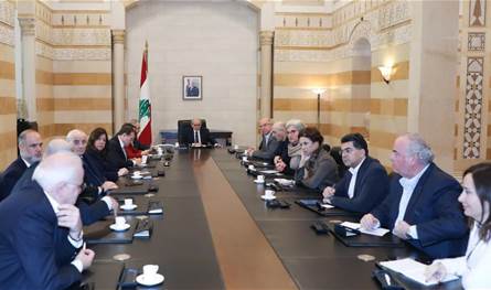 سلام ترأس اللقاء الوزاري الدوري في السراي