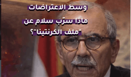 بالفيديو: وسط الاعتراضات.. ماذا سرّب نواف سلام عن "ملف الكرنتينا"؟