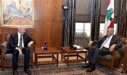 بري تابع تطورات الاوضاع والمستجدات السياسية والميدانية مغ زواره