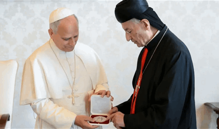 لمناسبة مرور 15 عاما على توليه الخدمة البطريركية.. البابا هنّأ الراعي