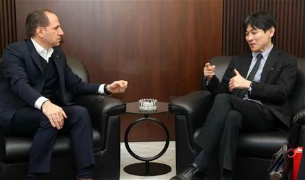 رئيس الكتائب استقبل السفير الياباني