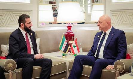 الشرع لعون: لا توجه للدخول عسكرياً إلى البقاع و"داعش" عدونا الأول