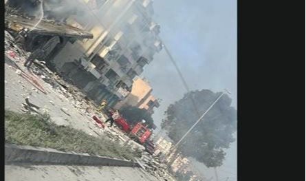 جريحان بغارات إسرائيلية عنيفة استهدفت دير الزهراني