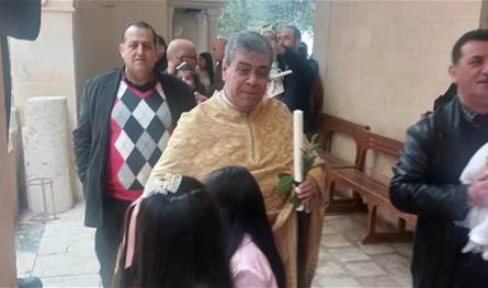 المسيحيون يحتفلون بالشعانين في البقاع الشمالي