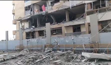 شهداء وجرحى جراء الغارة التي استهدفت مدرسة في الضاحية الجنوبية