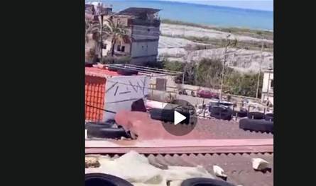 بالفيديو: غارة إسرائيلية استهدفت القاسمية ومعلومات عن إصابات