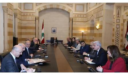 مرقص بعد الاجتماع الوزاري بالسرايا: عرضنا حاجات النازحين وركزنا على التوغّل الاسرائيلي وحماية الصحافيين