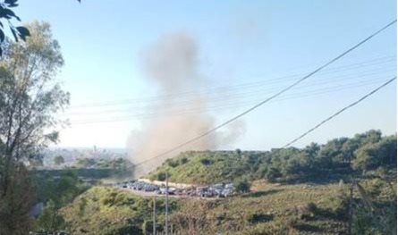 بالفيديو... غارة إسرائيليّة على المنصورية