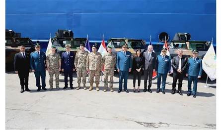 الجيش يتسلم 39 ناقلة جند VAB هبة من السلطات الفرنسية