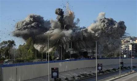 بعد غارة طريق المطار… المبنى قد يُستهدف مجدداً