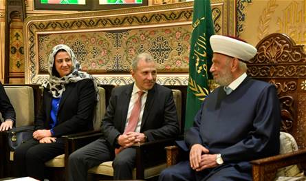 لتقديم مقترح "حماية لبنان".. باسيل زار مرجعيات إسلامية