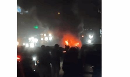 بالفيديو.. استهداف سيارة في خلدة