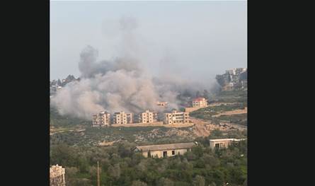 "مجزرة" في حومين التحتا.. استشهاد عائلة بأكملها جراء غارة اسرائيلية