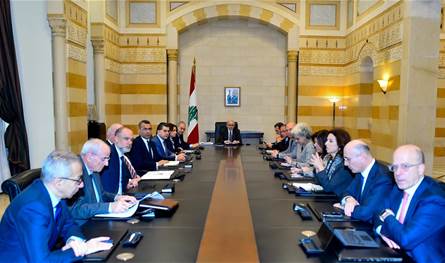 سلام ترأس اللقاء الوزاري الدوري في السراي