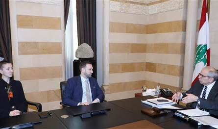 سلام استقبل وفدًا من الحزب التقدمي الاشتراكي واللقاء الديمقراطي