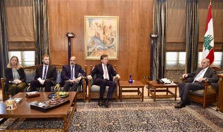 بري تابع مع فليتشر وريزا التطورات وأزمة النازحين والتقى السفير الاسترالي الجديد