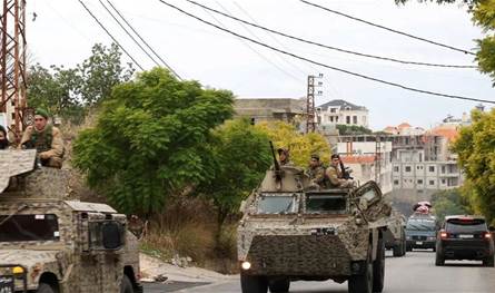 الجيش يوضح إعادة تموضعه جنوبًا و"قوى الأمن" باقية في القرى الأمامية