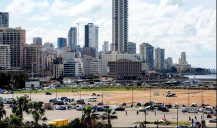 تكثيف الاجراءات والتدابير الأمنية في بيروت الإدارية وإجراءات لمنع وقوع أي إشكالات مع النازحين